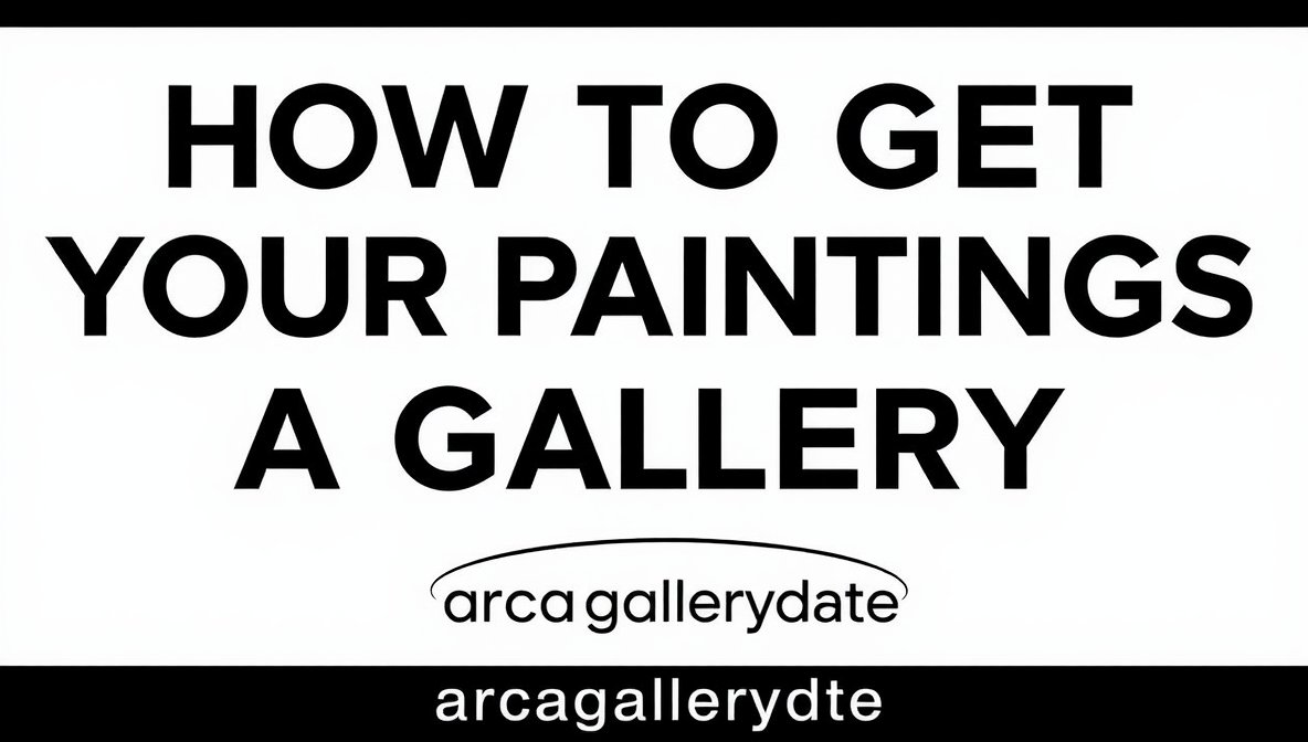 how to get your paintings into a gallery arcagallerdate