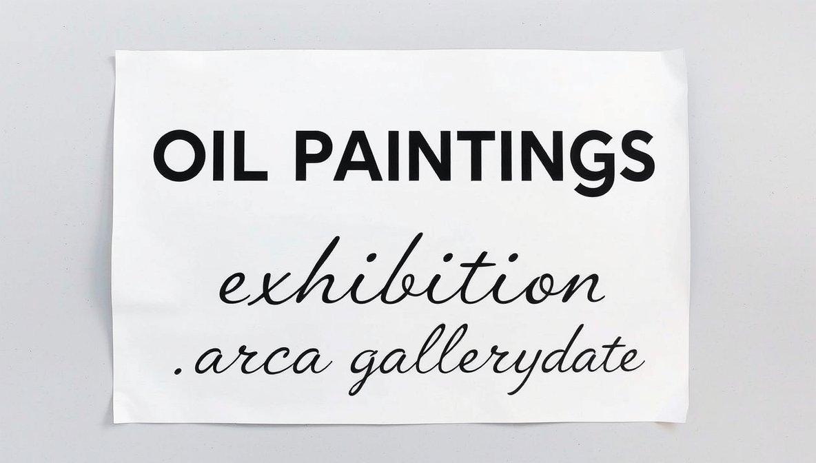 oil paintings exhibition arcagallerdate