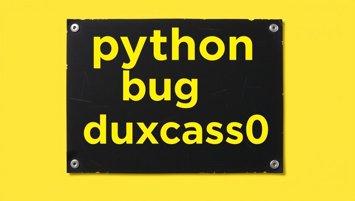 python bug duxcass0